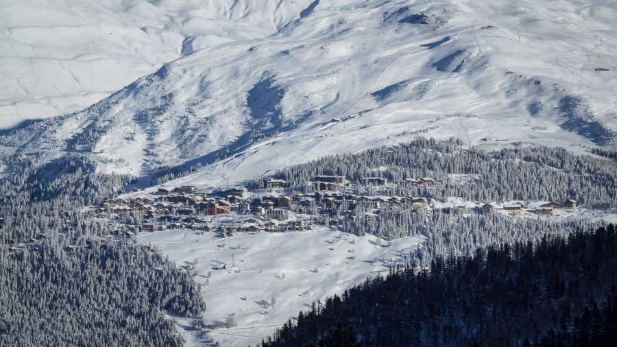 Overview of La Rosière & Montvalezan